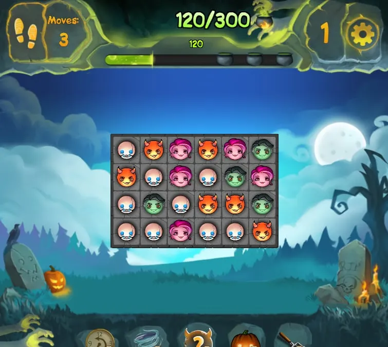 Halloween Monster Match