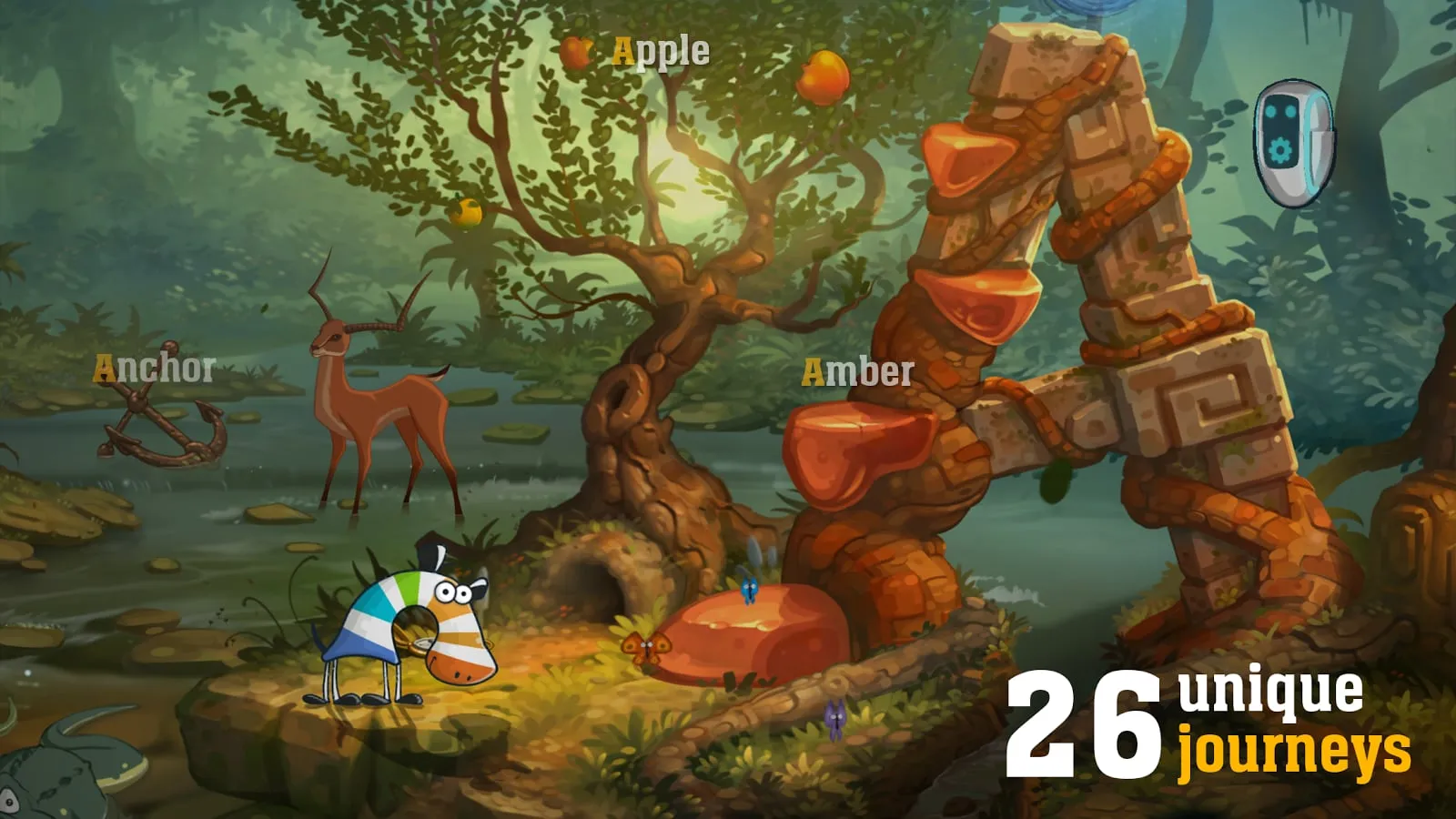 Zebrainy ABCs