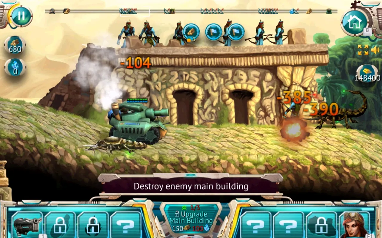Steam Defense: Tanks & Dragons