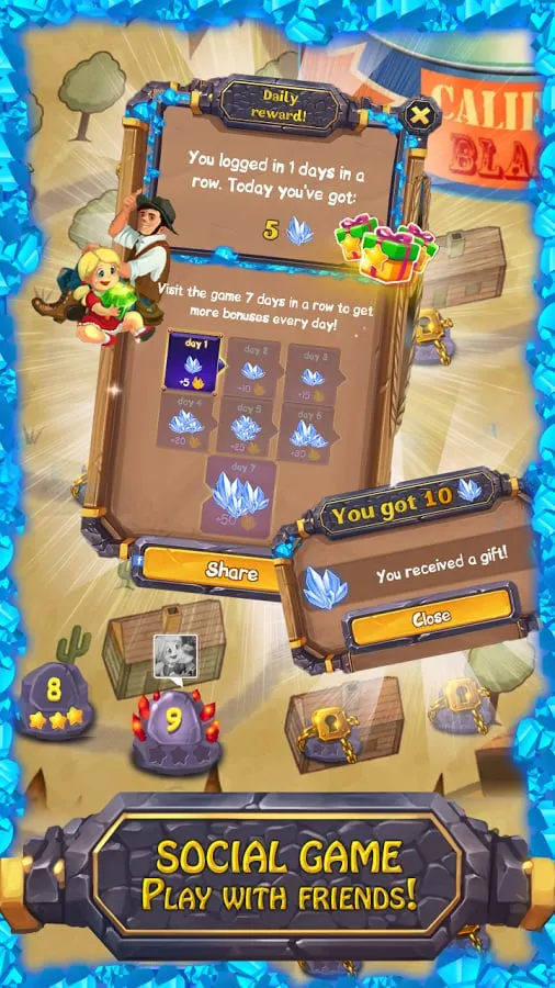 Gem Rescue: Save My Gold