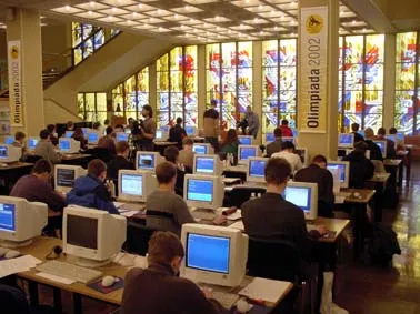 The contest hall in the Seimas