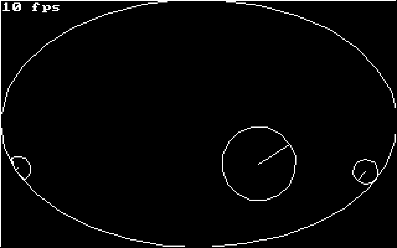 Pinball: vector physics